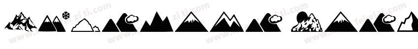 Mountain Sans字体转换